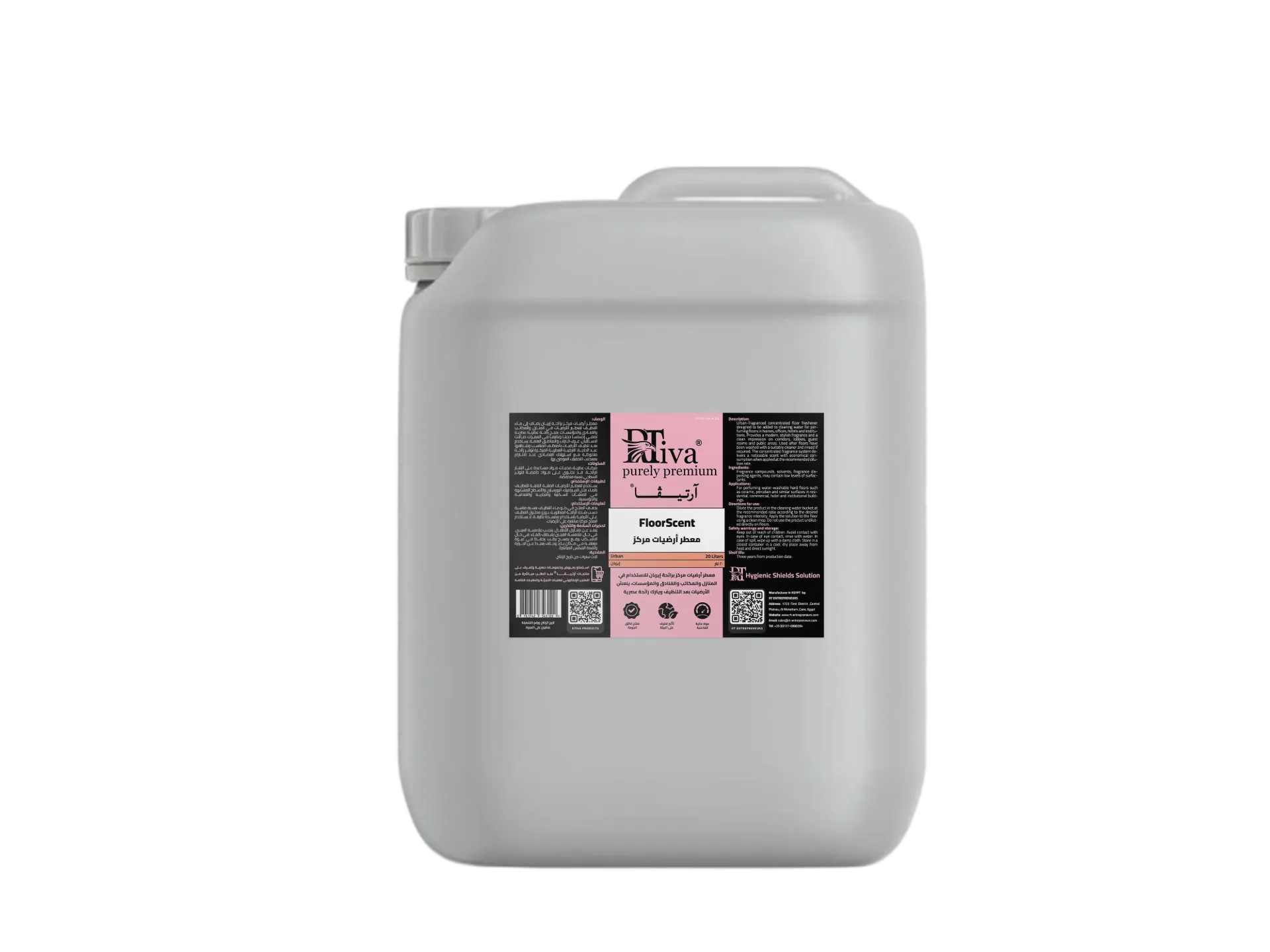 Rtiva FloorScent Urban – Concentrated Floor Freshener, Urban Fragrance